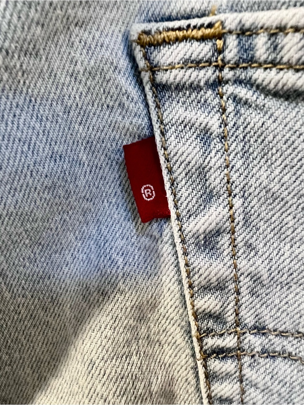 Levi's Light Blue Straight Jeans - 505 Style 32x32 - Picture 5 of 10